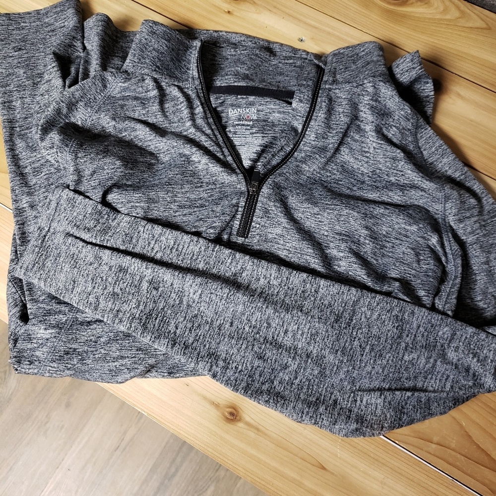 Danskin long sleeve quarter zip